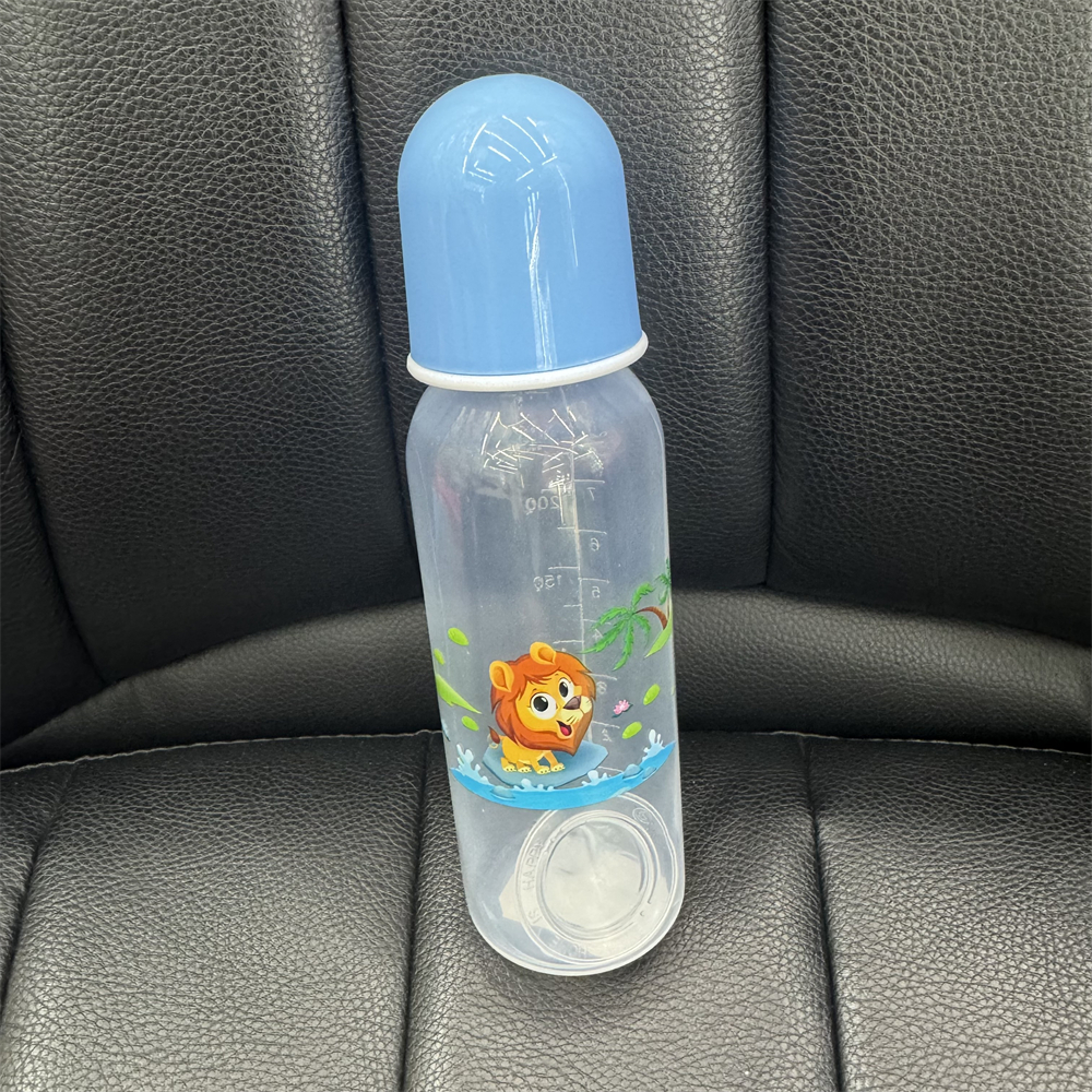 250ml baby bottle nipple, PP baby bottle without handle, standard mouth baby bottle, silicone nipple pic 3