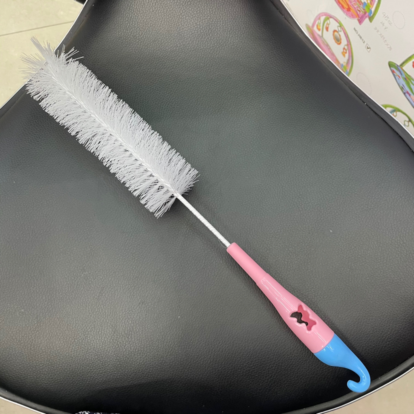 Wholesale baby bottle brushes, plastic brushes, cup brushes, brush holders, mother and baby cleaning products, long-handled decontamination brushes pic 3