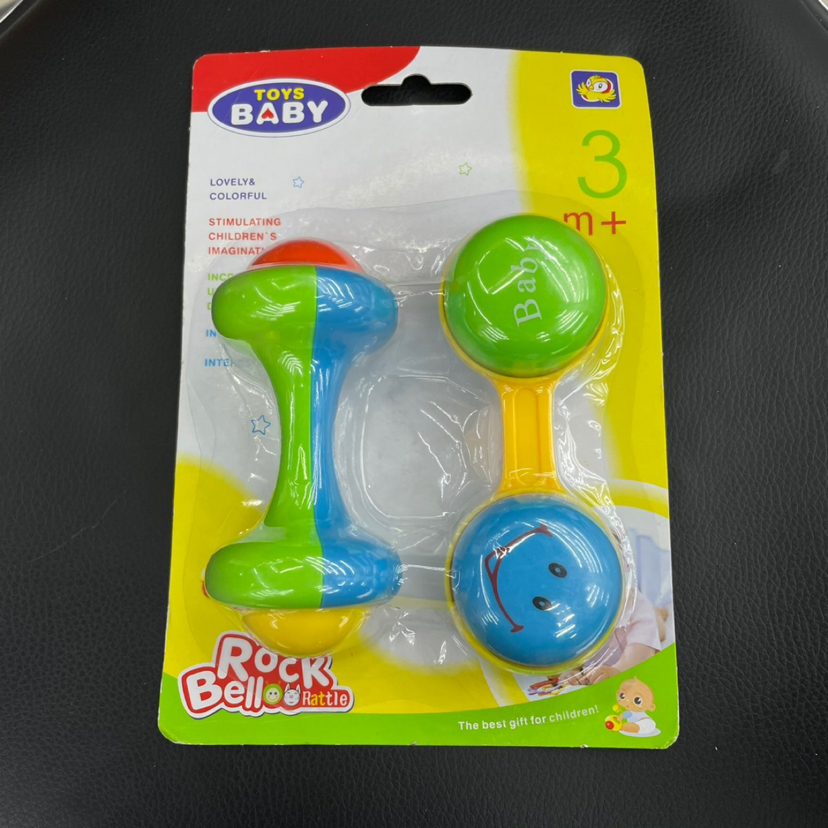 婴儿摇铃早教玩具儿童小摇铃新生儿宝宝抓握追视训练详情1