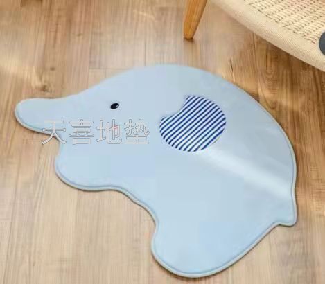 Cartoonish and cute water-absorbing door mat and doormat pic 5