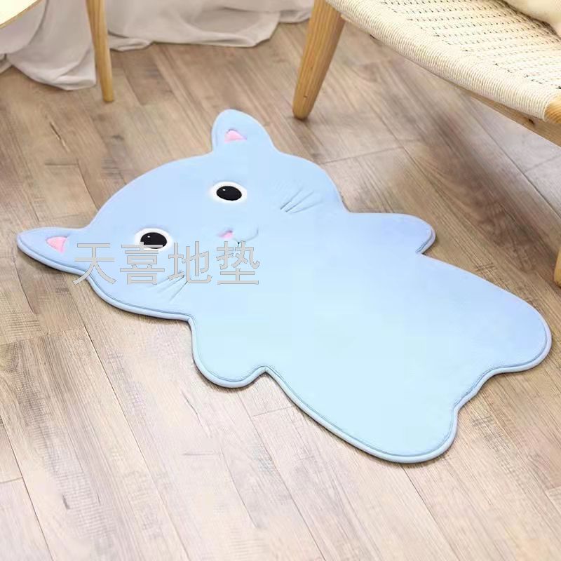 Cartoonish and cute water-absorbing door mat and doormat pic 2