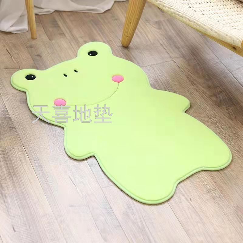 Cartoonish and cute water-absorbing door mat and doormat pic 4