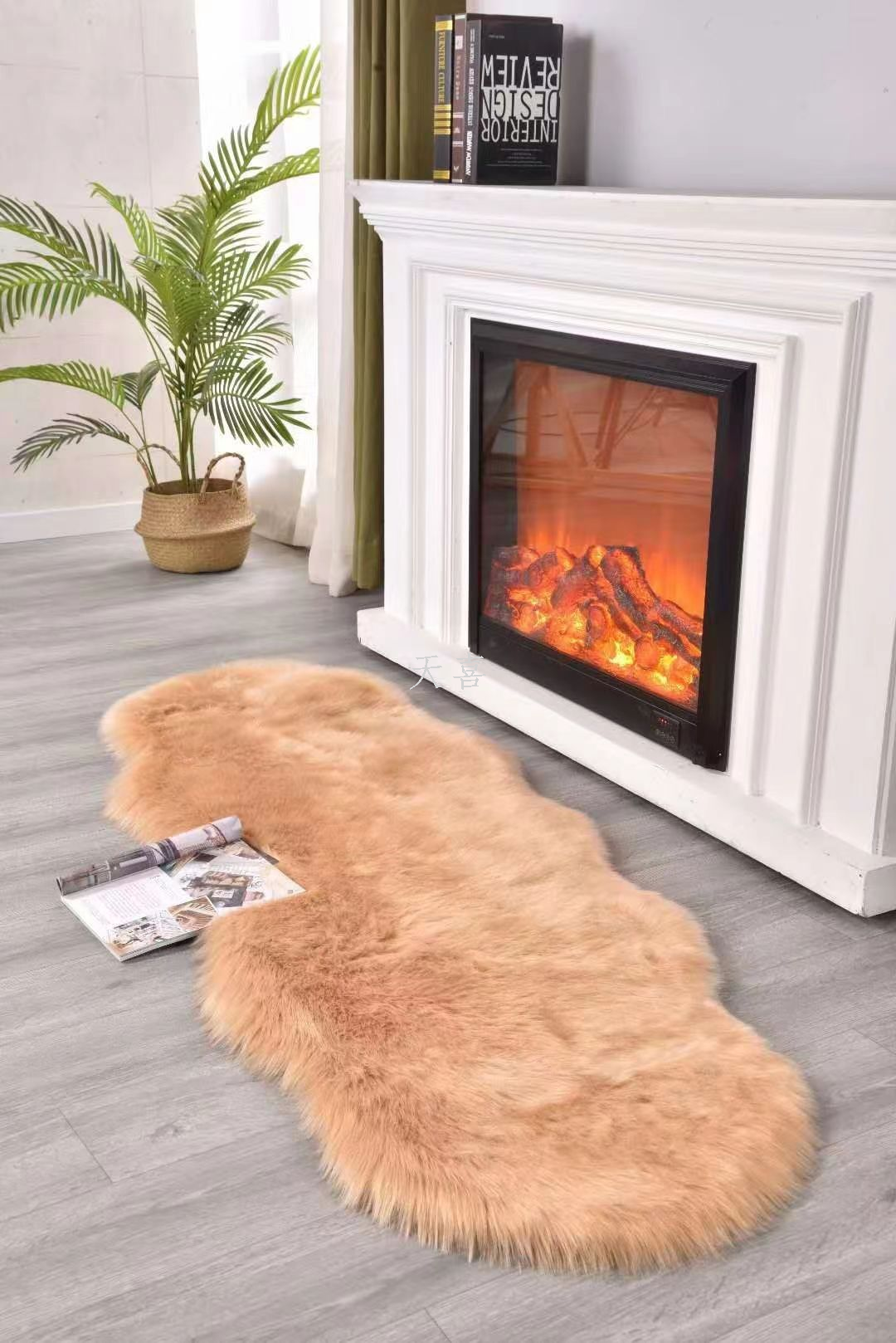 Wool-like carpet for living room, bedroom, home floor MATS, bedside sofa and bay window MATS pic 5