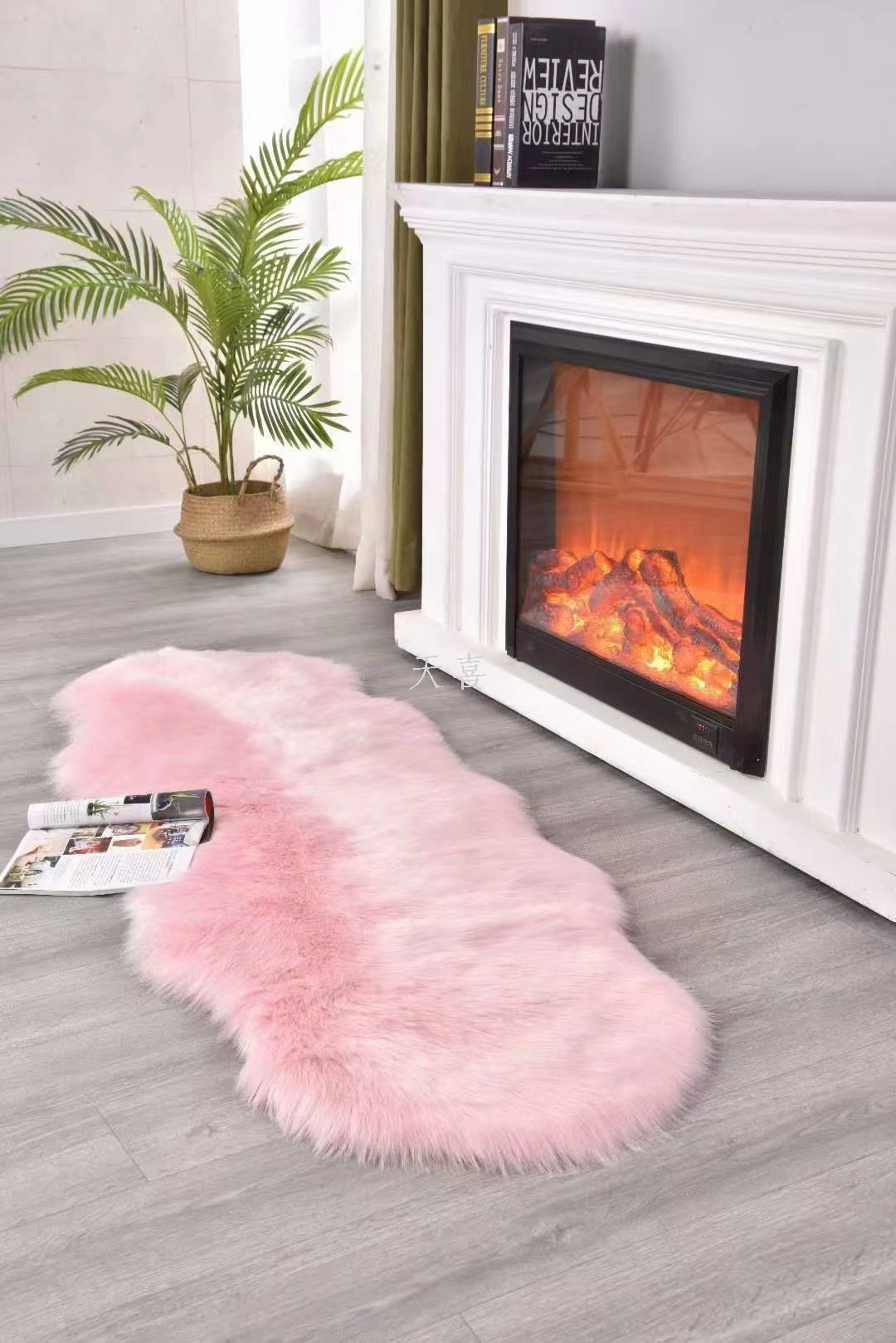 Wool-like carpet for living room, bedroom, home floor MATS, bedside sofa and bay window MATS pic 4