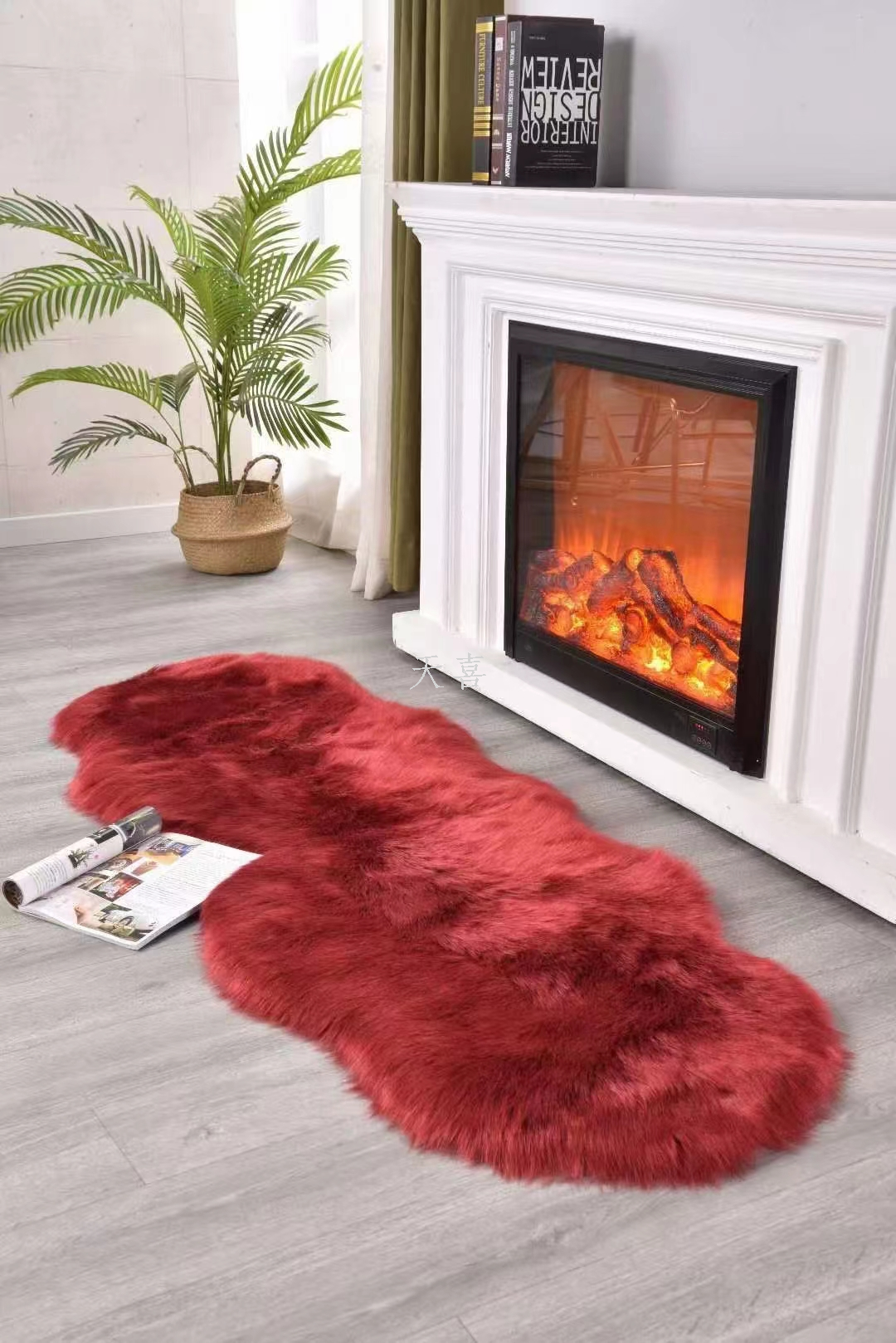 Wool-like carpet for living room, bedroom, home floor MATS, bedside sofa and bay window MATS pic 8