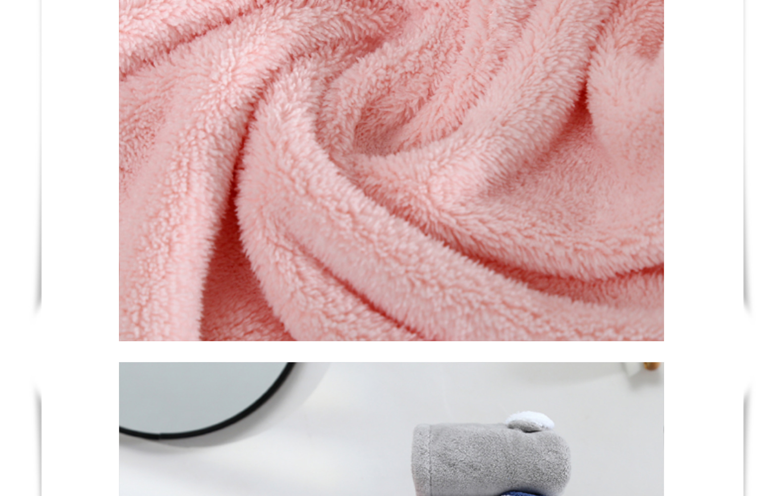 萌宠兔耳朵考拉浴帽干发帽卡通干发帽详情18