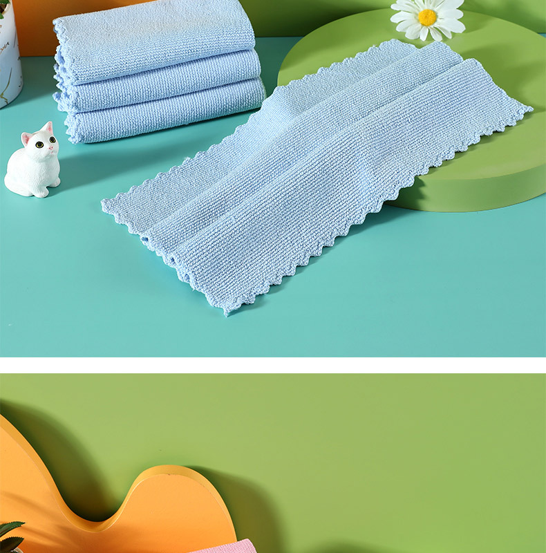 30*30&30*70 Enlarged and thickened absorbent scouring pad towels, glass cleaning cloths, household kitchen and bathroom cleaning cloths pic 7