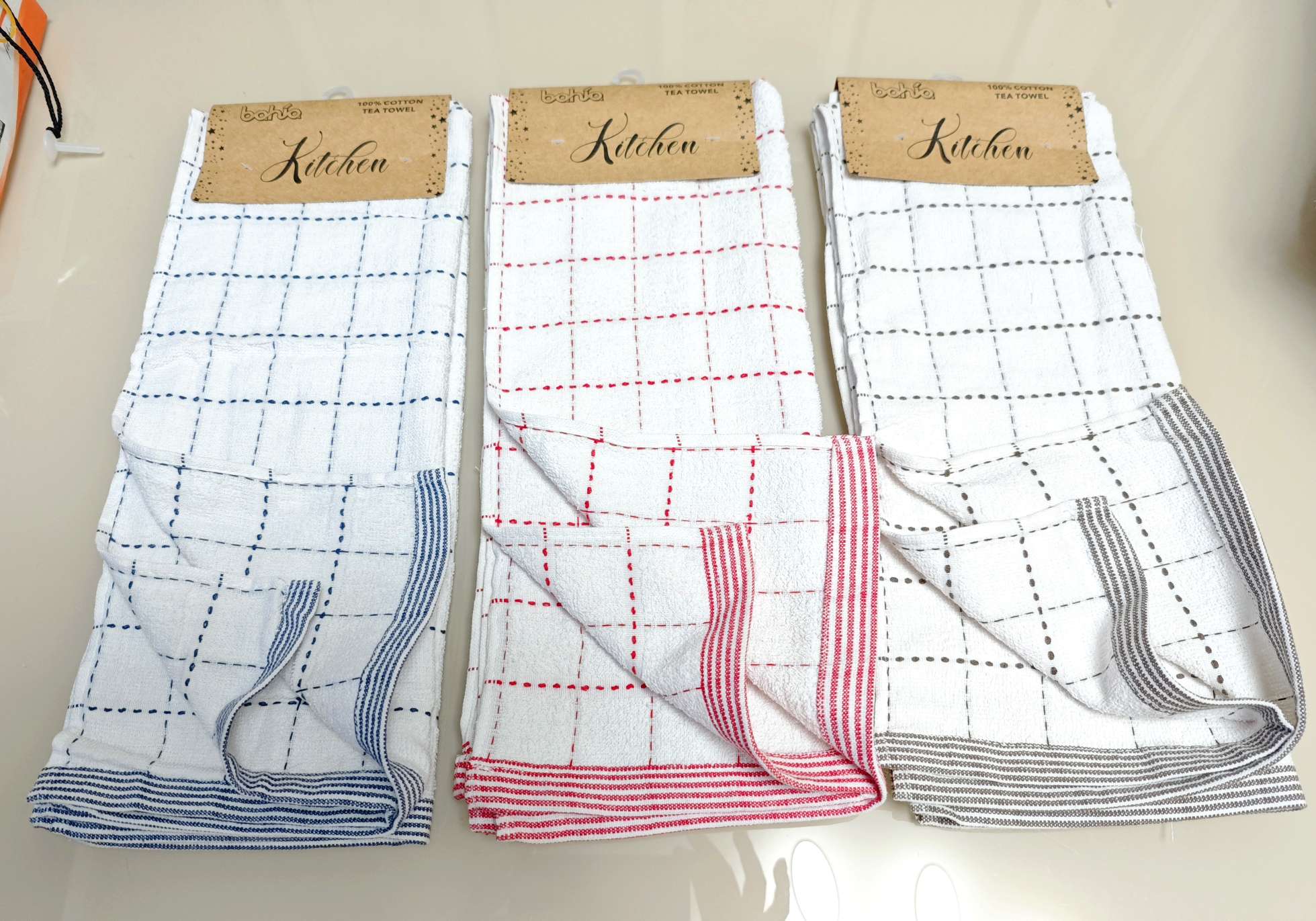 Pure cotton household kitchen absorbent towel hand towel pic 2