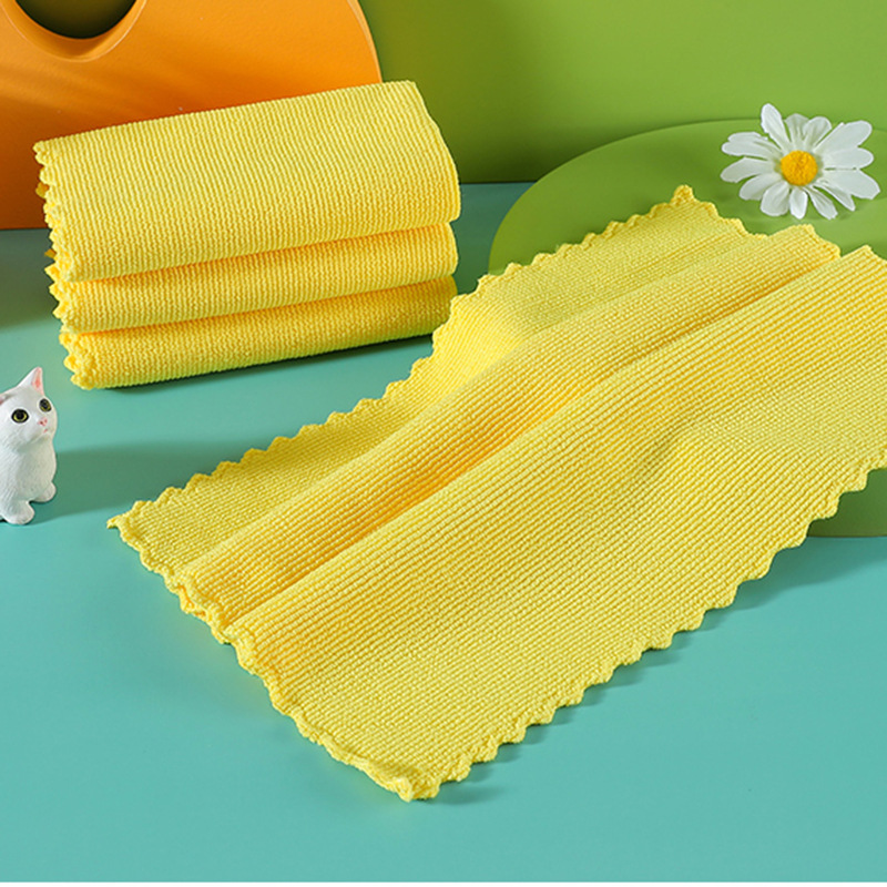 30*30&30*70 Enlarged and thickened absorbent scouring pad towels, glass cleaning cloths, household kitchen and bathroom cleaning cloths pic 10