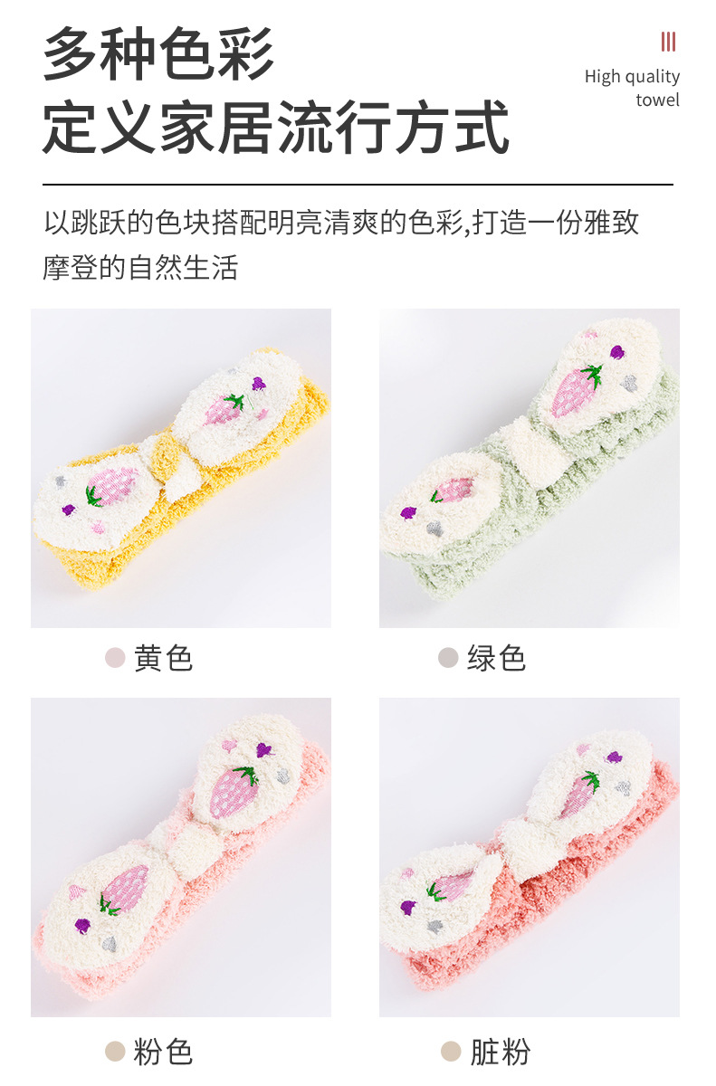 Bow hair band, face wash makeup tie hair band, bow head band, wide edge hair band, hair accessory wholesale pic 7