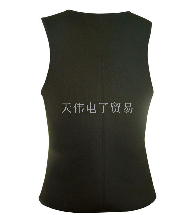 男士运动极速排汗背心塑身衣 氯丁橡胶束身衣详情5