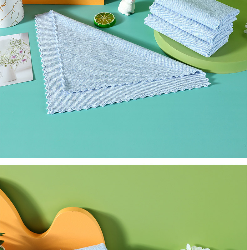 30*30&30*70 Enlarged and thickened absorbent scouring pad towels, glass cleaning cloths, household kitchen and bathroom cleaning cloths pic 6