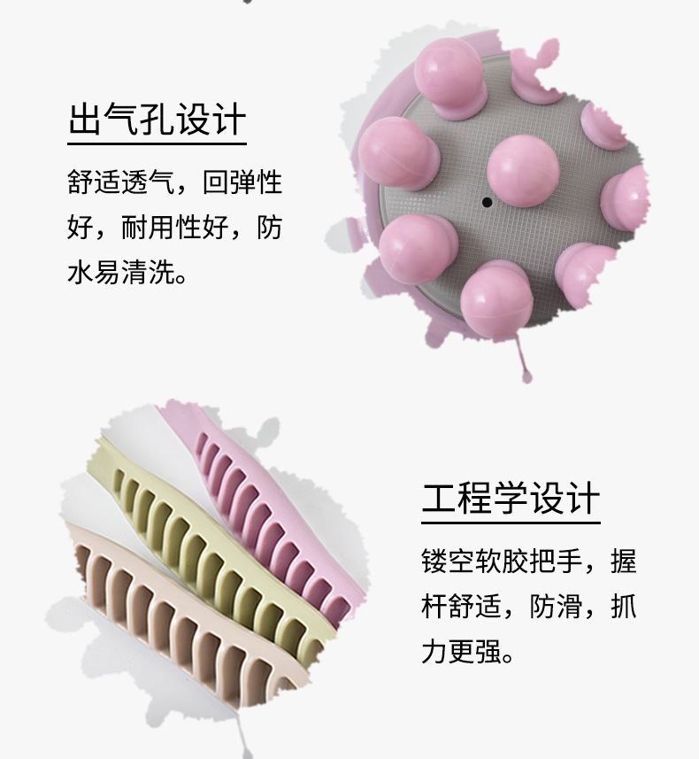 长款健康养生按摩捶单气孔双面按摩手持式捶背拍打老人按摩神器详情6