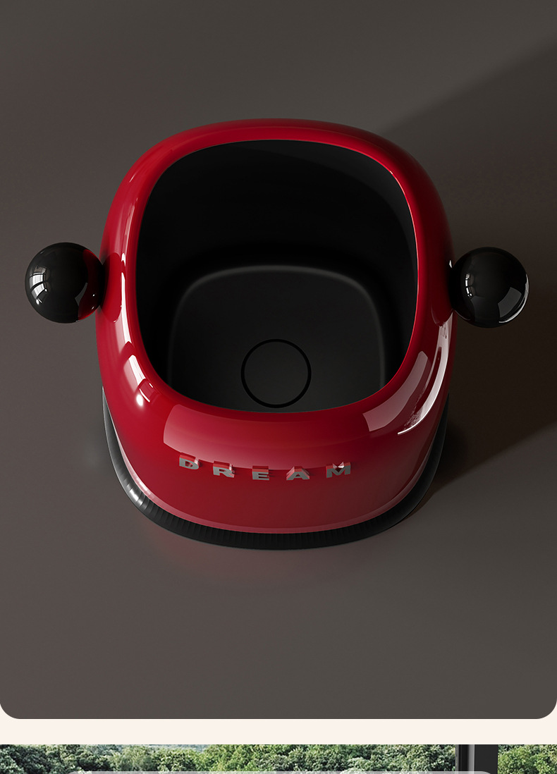 垃圾桶家用客厅轻奢收纳筒卧室卫生间纸篓创意高颜值桌面垃圾桶详情9