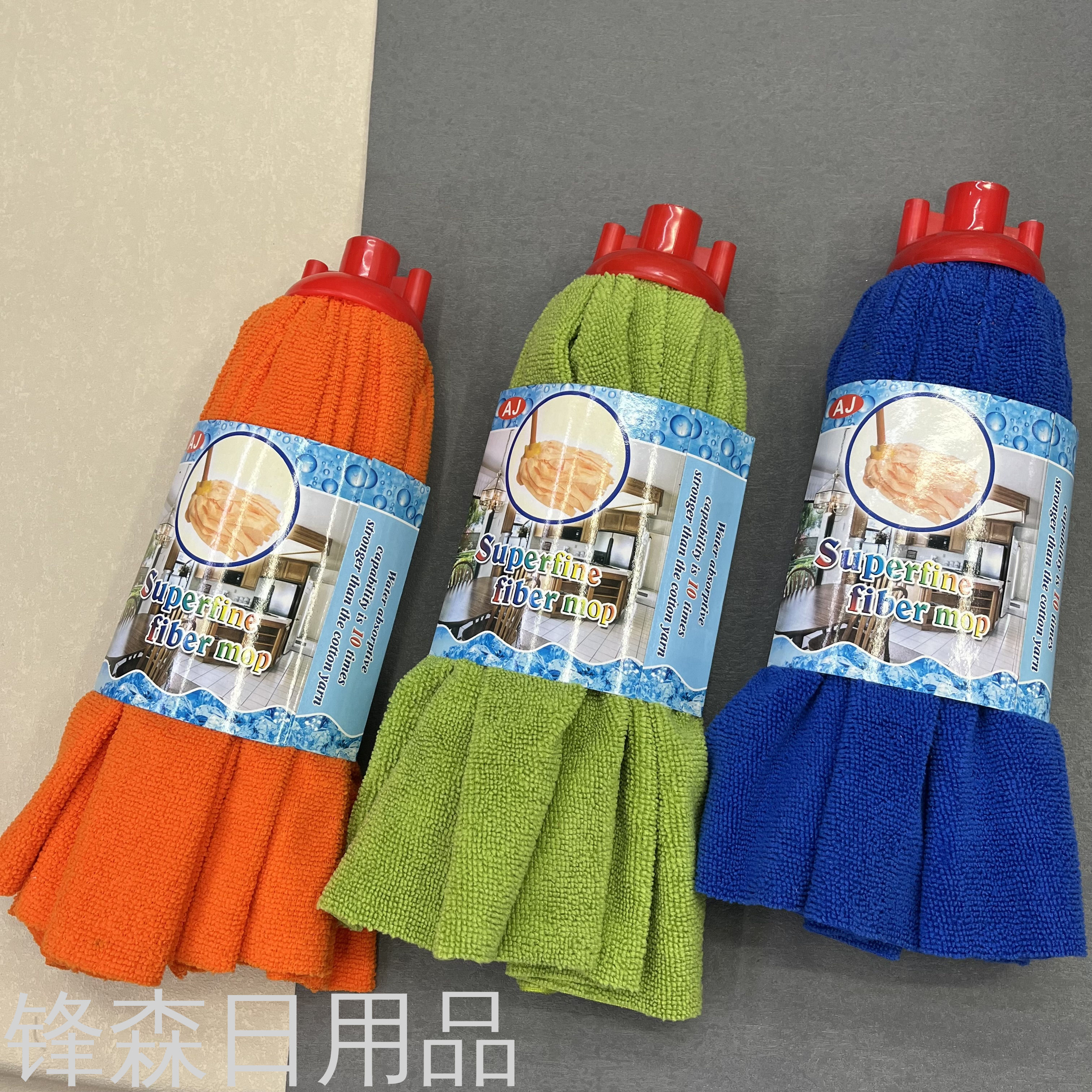 毛巾布拖把头挤水家用吸水墩布干湿二用布拖拖把头地板好拖把详情1