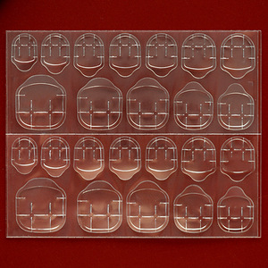 WM-40杏仁法式假指甲片跨境穿戴甲甲片美甲贴片24片成品甲片批发详情19