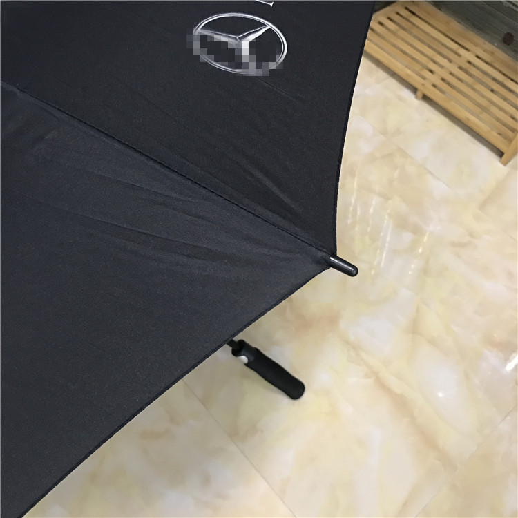 黑色雨伞Mercedes-Benz品牌雨伞天堂伞拐杖伞女户外大雨伞防晒雨伞饰品详情13