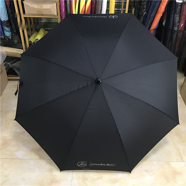 黑色雨伞Mercedes-Benz品牌雨伞天堂伞拐杖伞女户外大雨伞防晒雨伞饰品详情12