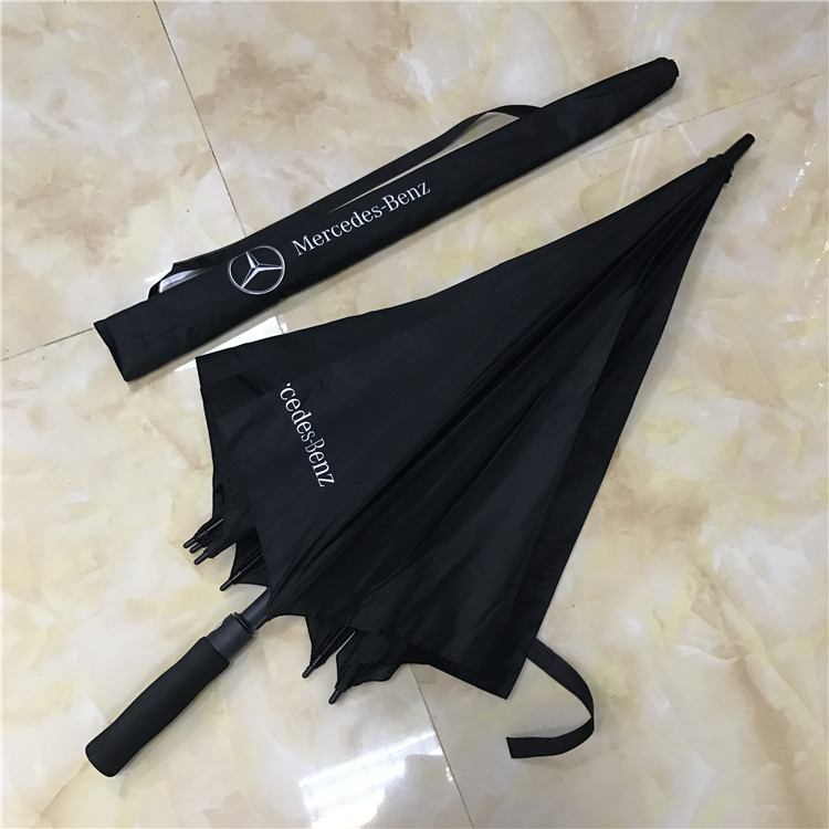 黑色雨伞Mercedes-Benz品牌雨伞天堂伞拐杖伞女户外大雨伞防晒雨伞饰品详情10