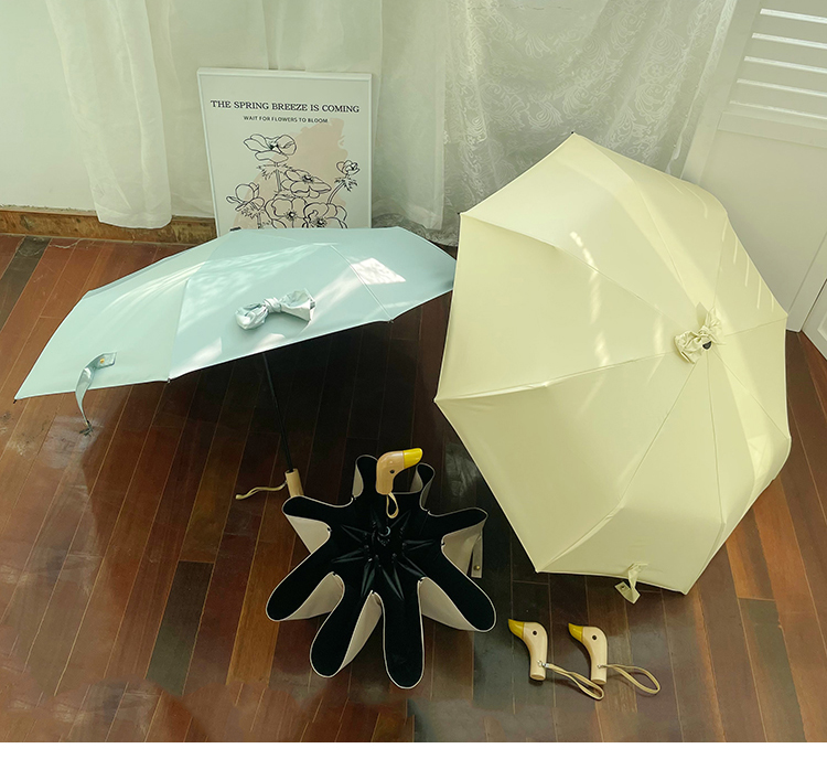 24骨雨伞定制鸭子造型透明伞大雨伞防晒太阳伞详情1
