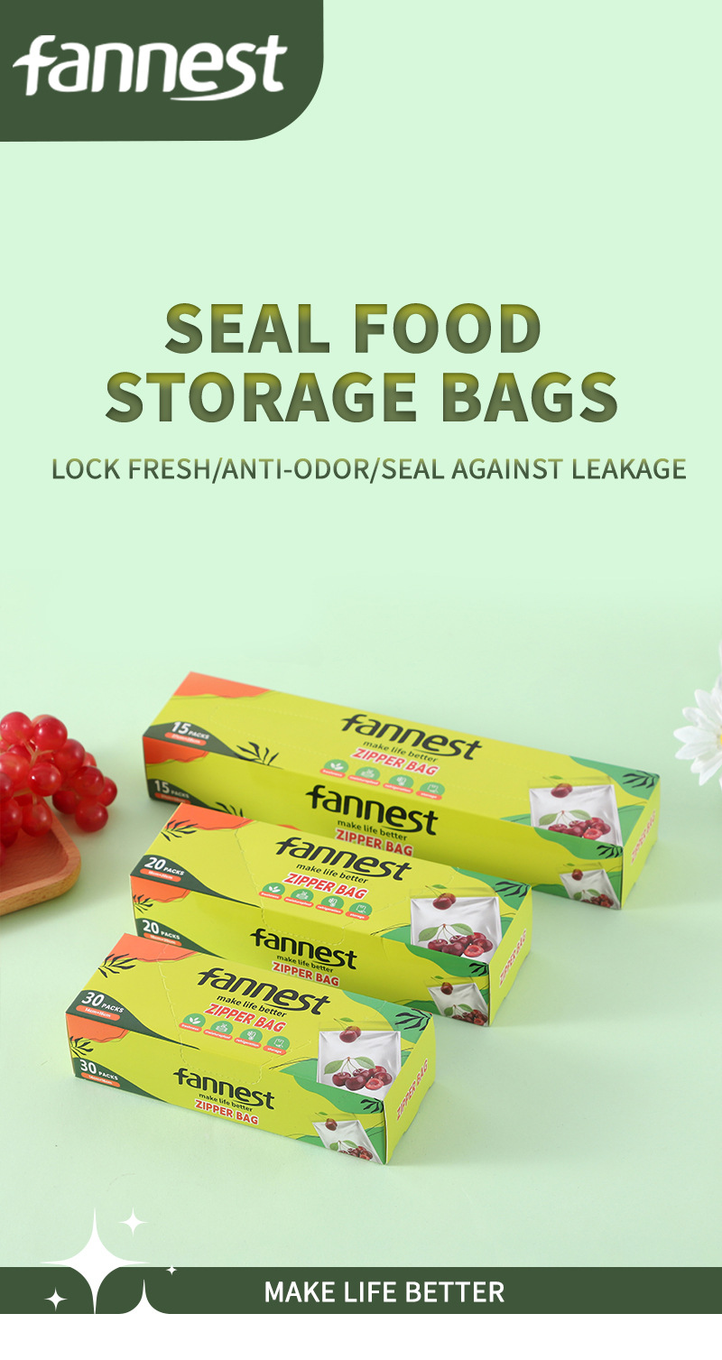 跨境保鲜袋食品密封袋分装袋加厚家用冰箱冷冻收纳袋食品级自封袋详情3