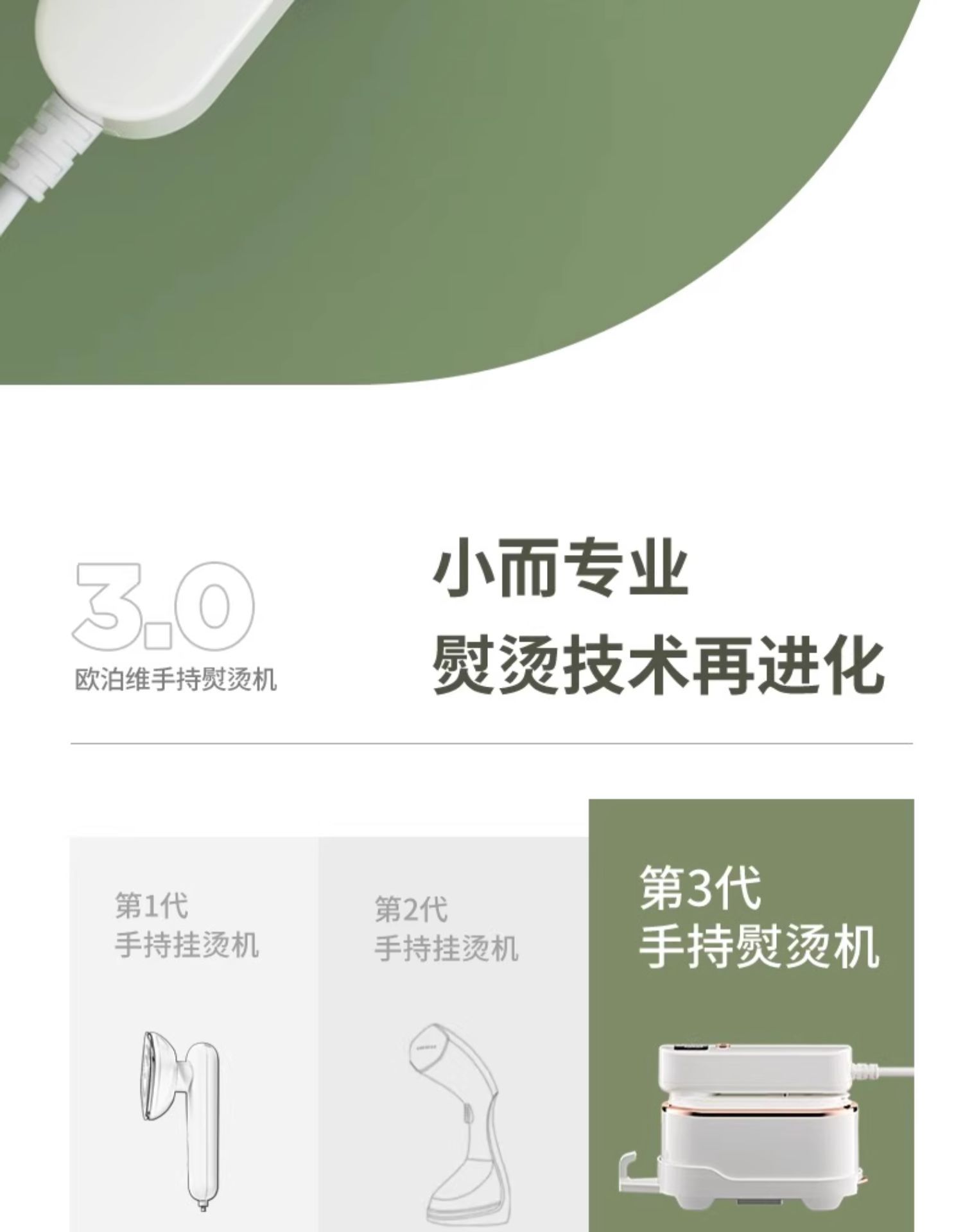 现货蒸汽挂烫机熨烫机家用的手持小型数显智能迷你便携电熨斗跨境详情6