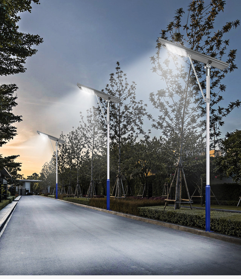 AIBUCUO巨舶太阳能路灯工程路灯大功率户外铝合金一体化led路灯详情5