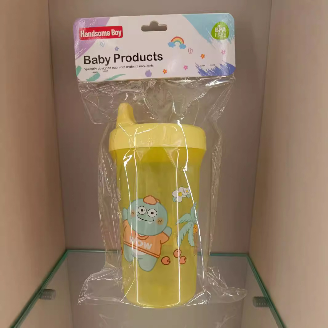 Tazas de agua para niños bebé aprende a beber tazas de agua anti-caída a prueba de fugas tazas de agua antiatragantamiento recién nacido duckbill tazas de agua directa al por mayor pic 1
