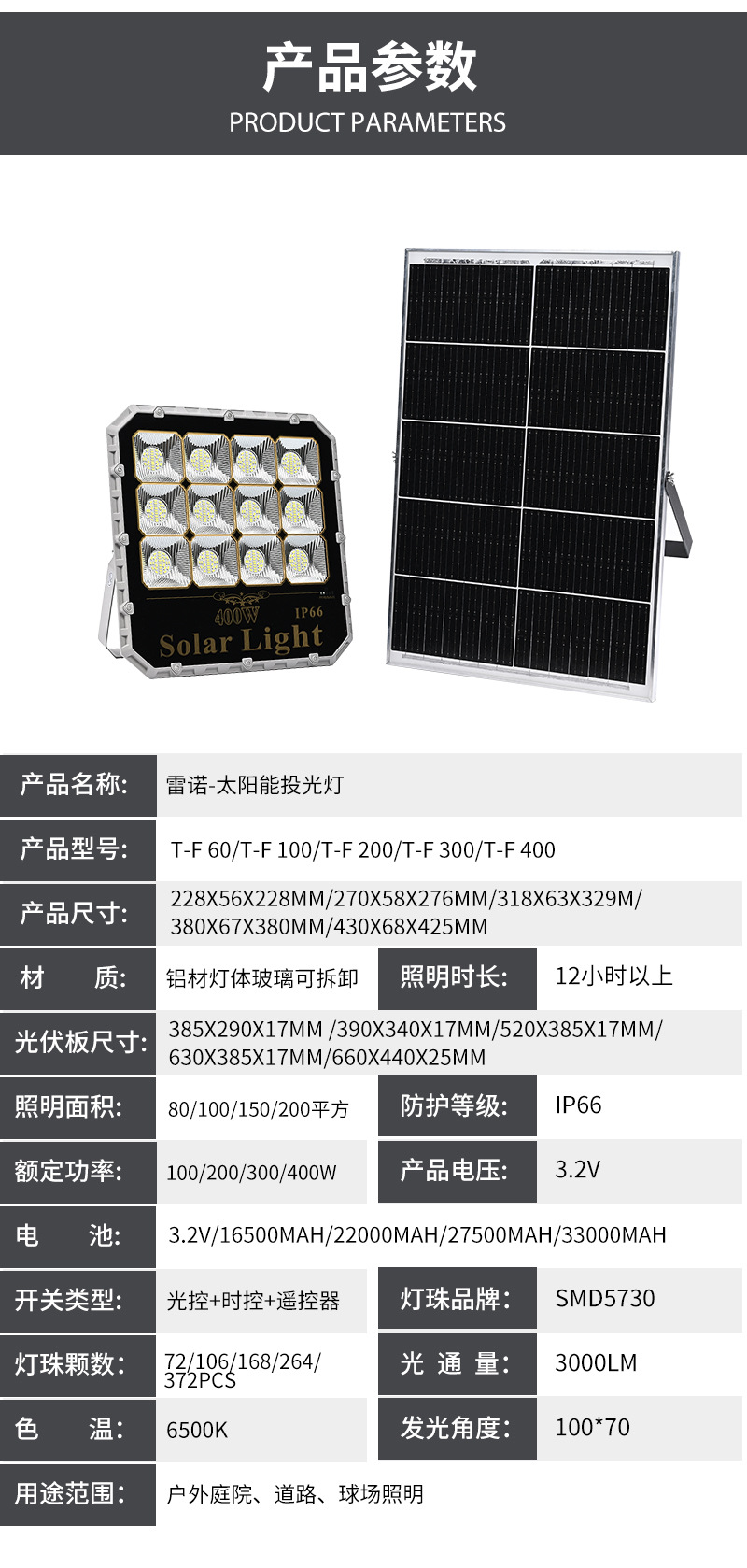 AIBUCUO巨舶新款太阳能投光灯led户外防水庭院灯太阳能灯外贸批发详情11