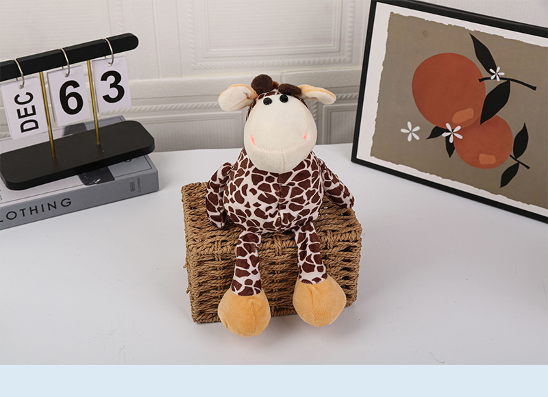 Wholesale of forest animal plush toys, elephant, monkey, tiger, lion and giraffe figurines, children's gift items pic 13