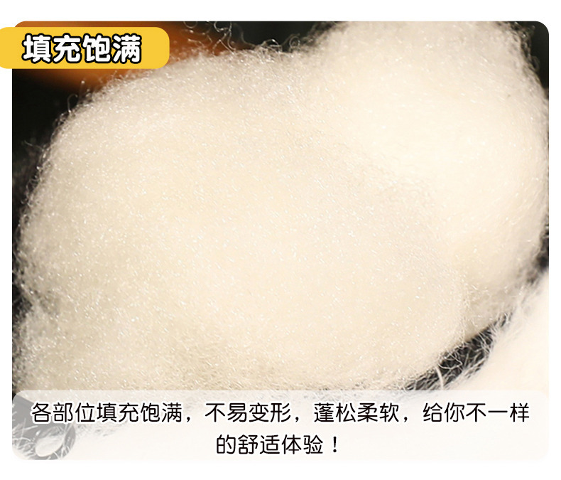 Black cat plush toys for home leisure, hugging dolls, cushions and pillows, cute new cross-border products pic 9