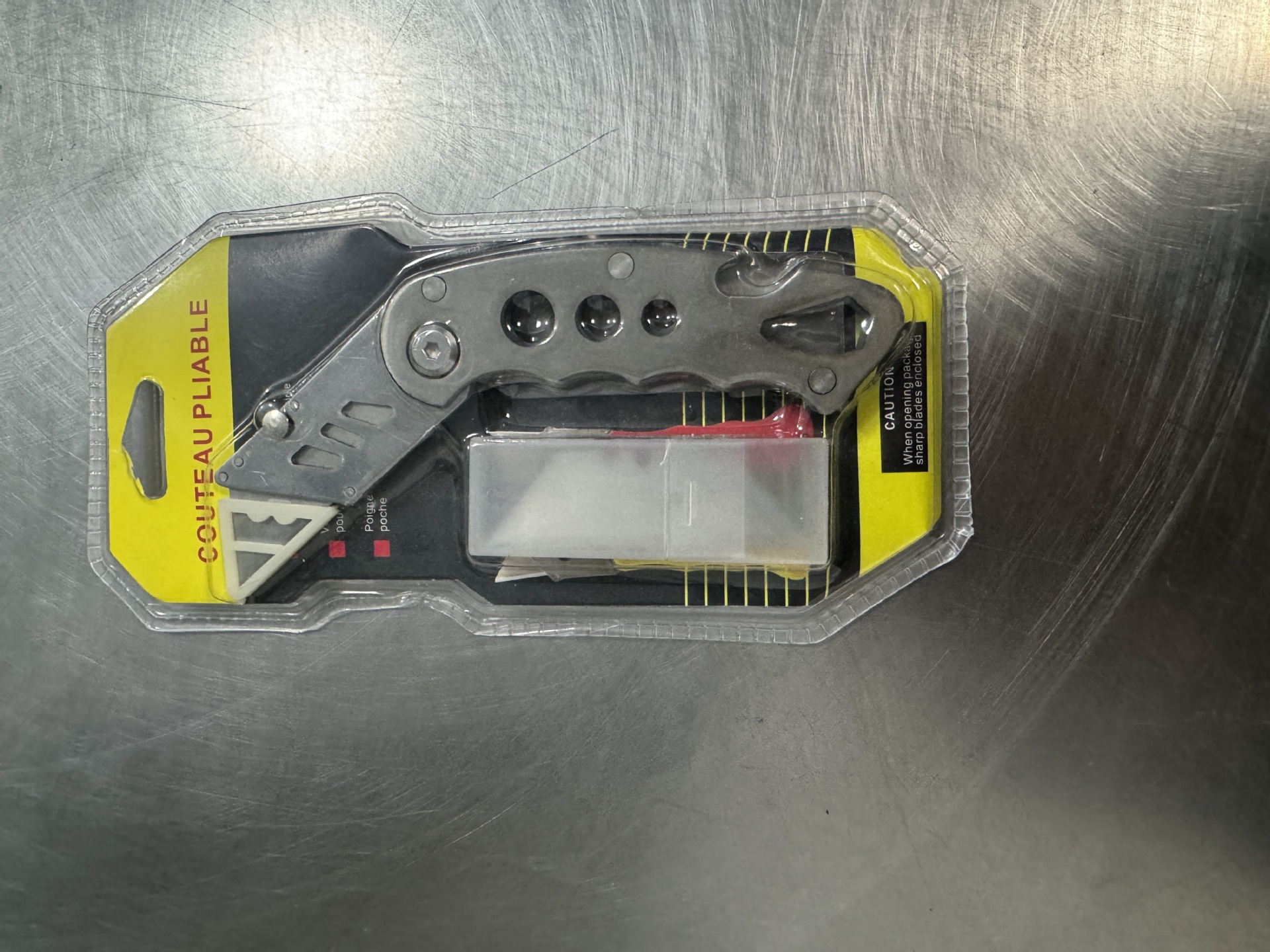 厂家现货不锈钢多用途折叠刀电缆剥线电工刀工业级重型美工刀折叠详情7