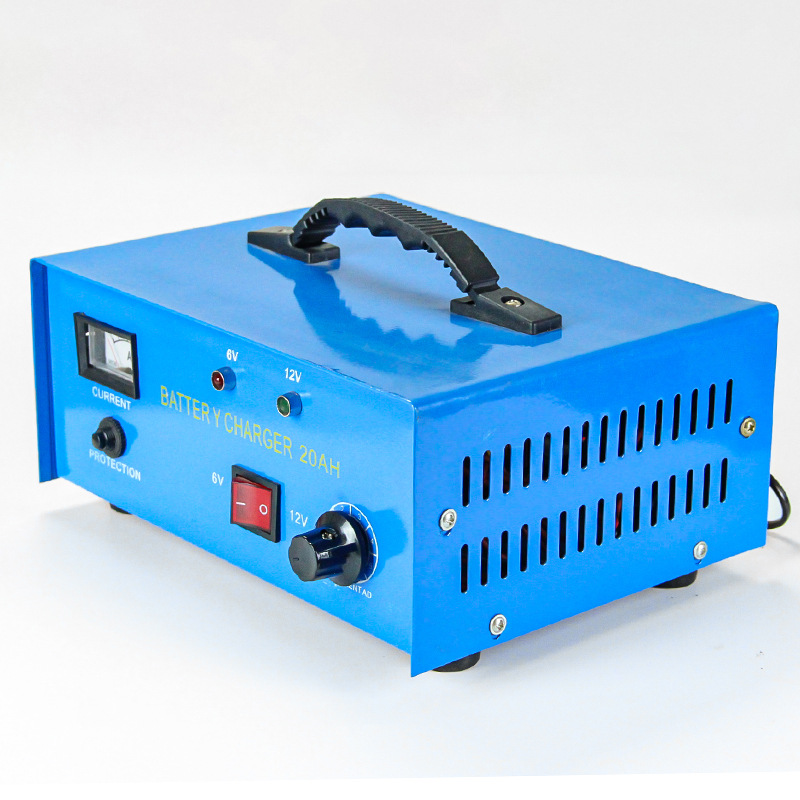 Universal 12V - 24V high-power fully automatic intelligent pulse repair car battery charger pic 4