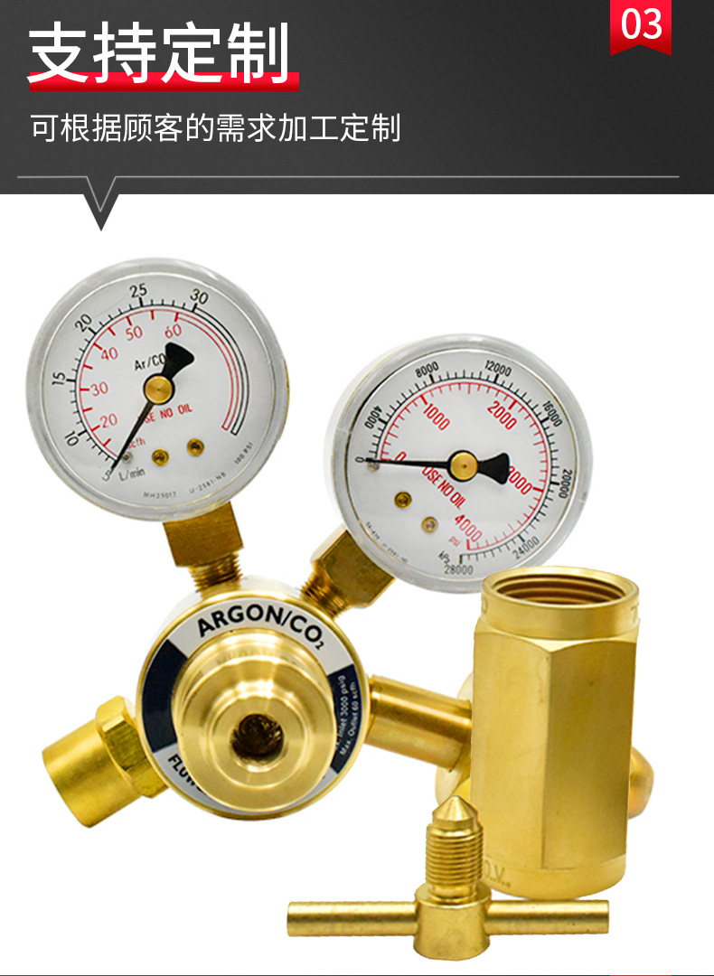 Youdaoplaceholder0 carbon dioxide ❩ AR-C02-01 industrial pressure reducer gas pressure reducer pic 7