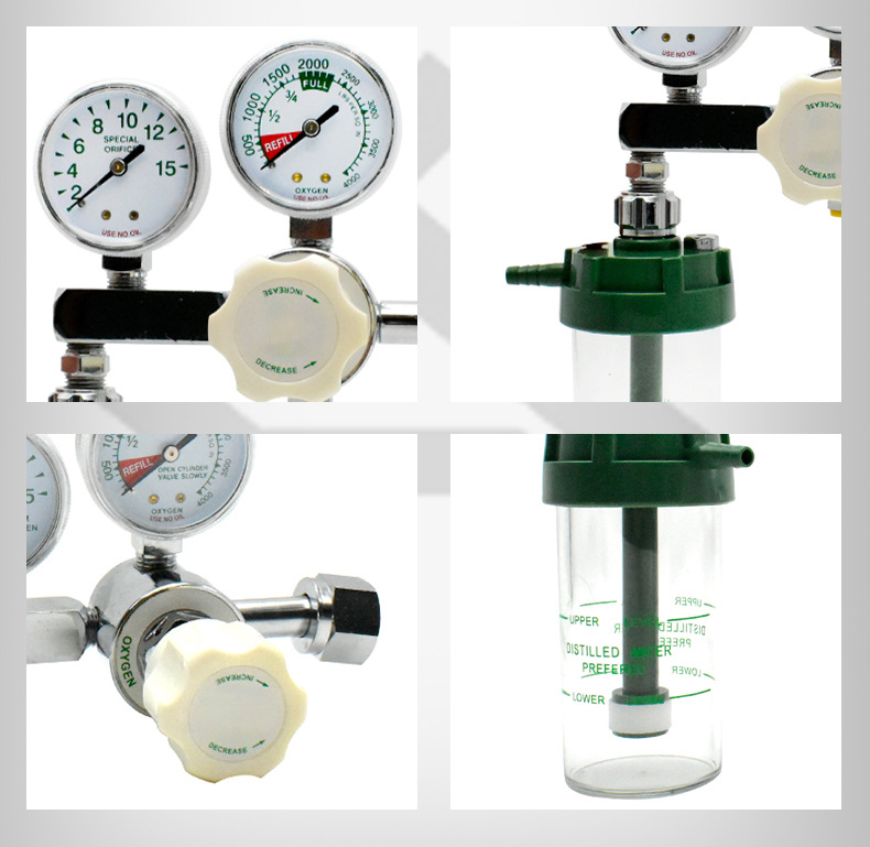 Gas pressure reducer anesthesia machine pressure reducer HE-01 high-pressure oxygen medical model Ningbo pressure reducing valve pic 11