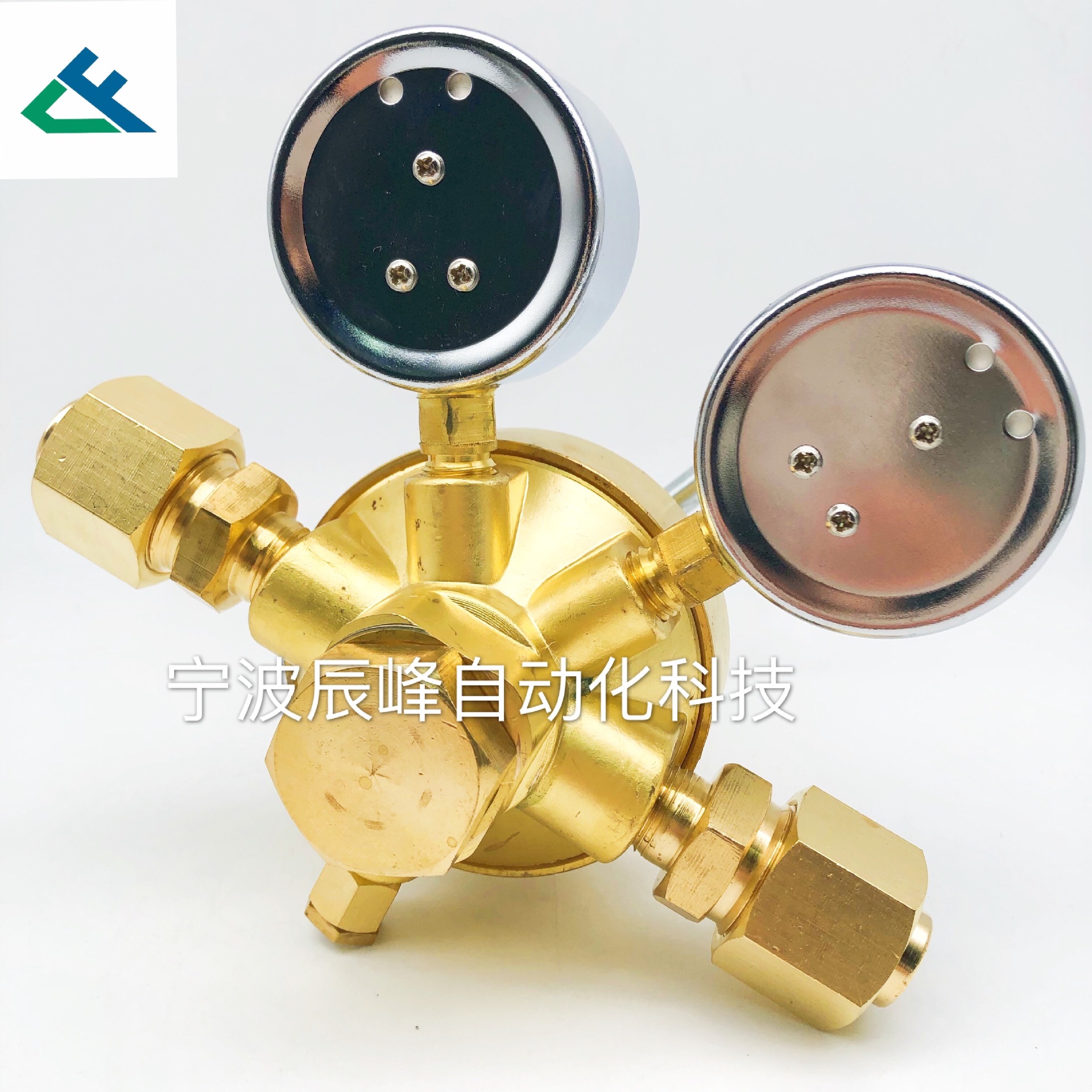 Oxygen pressure reducing valve pipeline all-copper oxygen regulating valve pic 2
