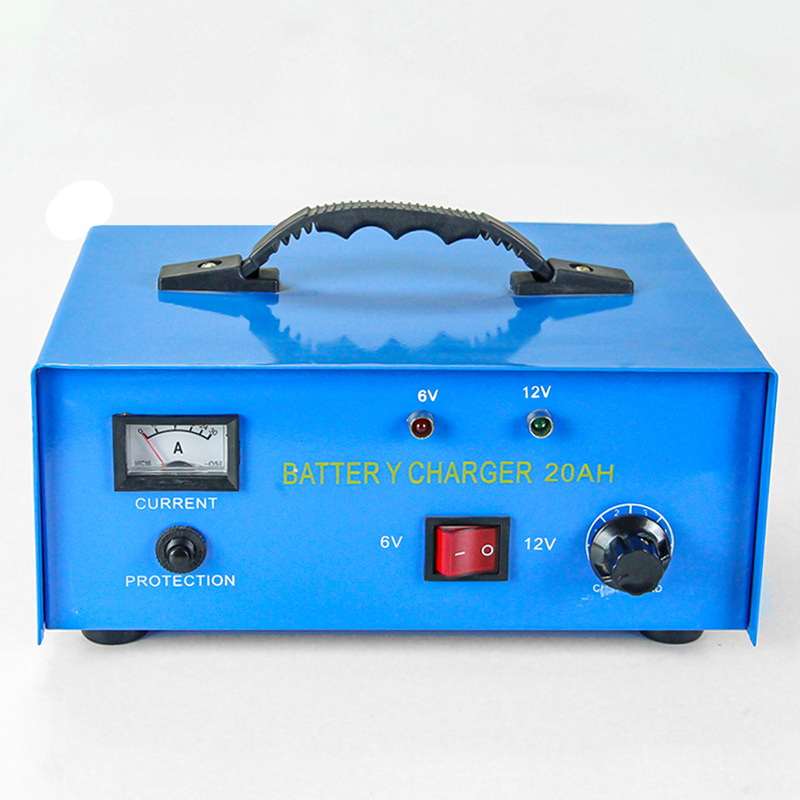 Universal 12V - 24V high-power fully automatic intelligent pulse repair car battery charger pic 3