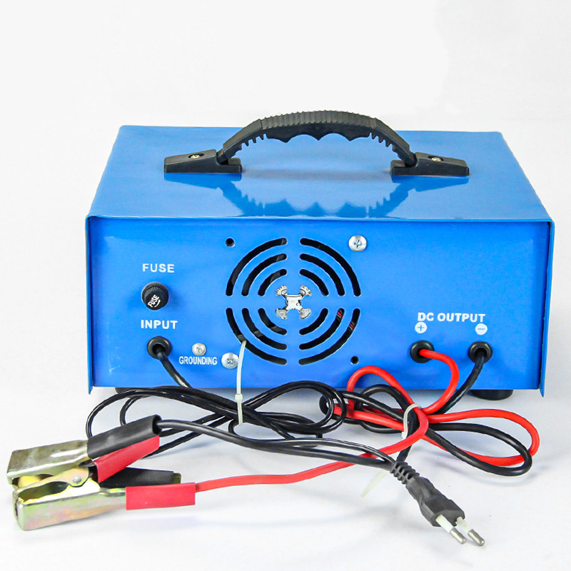 Universal 12V - 24V high-power fully automatic intelligent pulse repair car battery charger pic 5