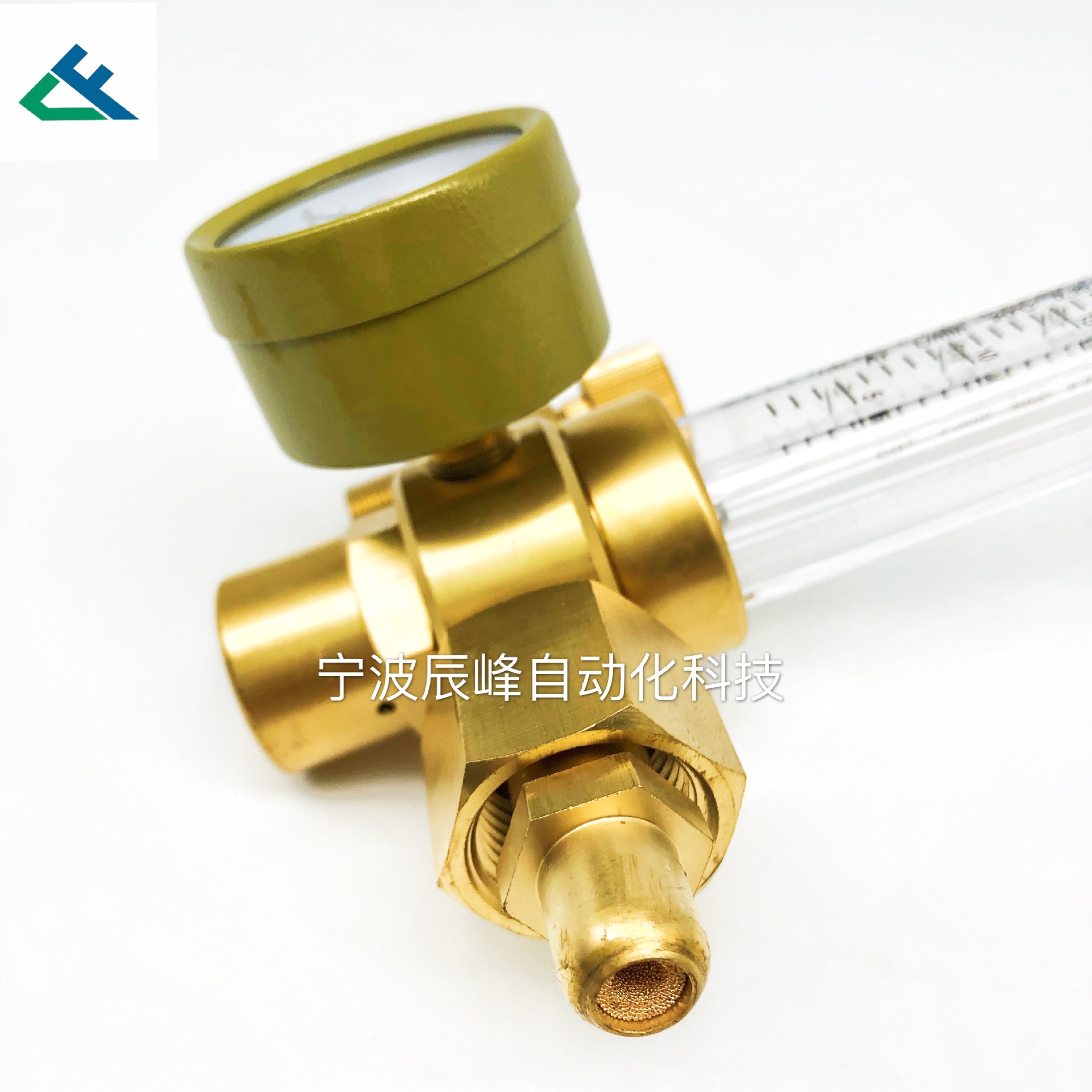 Argon arc welding all-copper five-eighths internal thread spherical seal gas-saving pressure regulator and pressure reducer pic 2