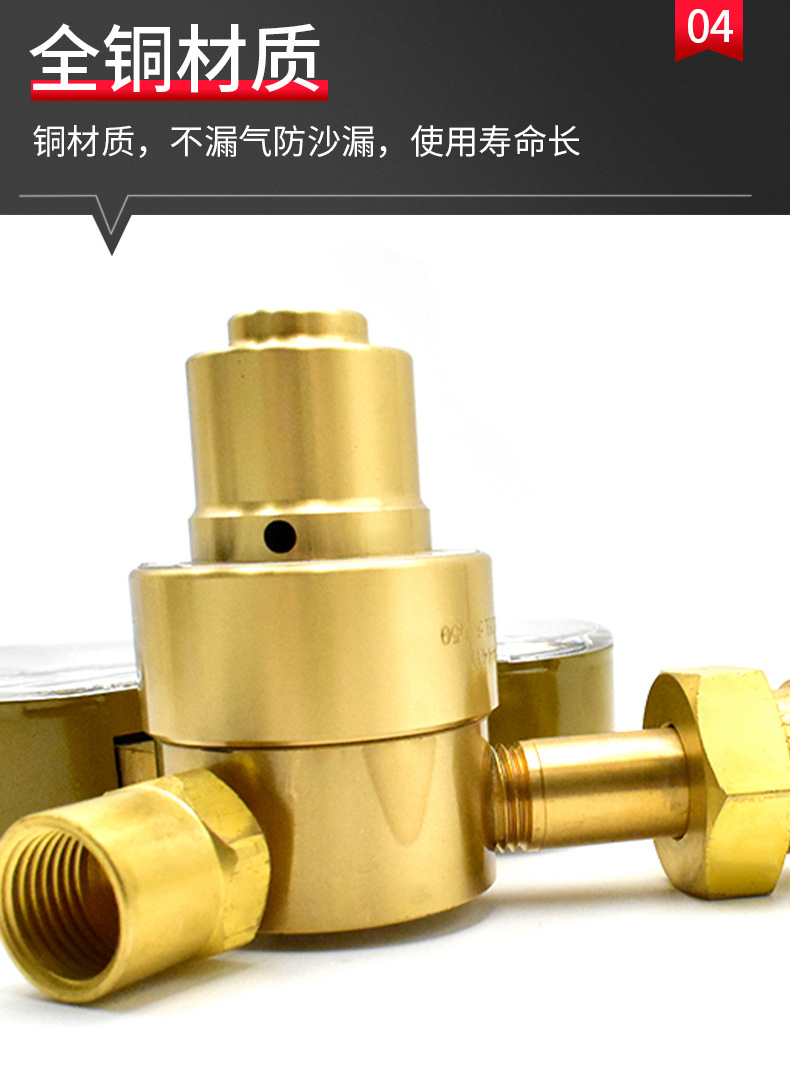 Youdaoplaceholder0 carbon dioxide ❩ AR-C02-01 industrial pressure reducer gas pressure reducer pic 8