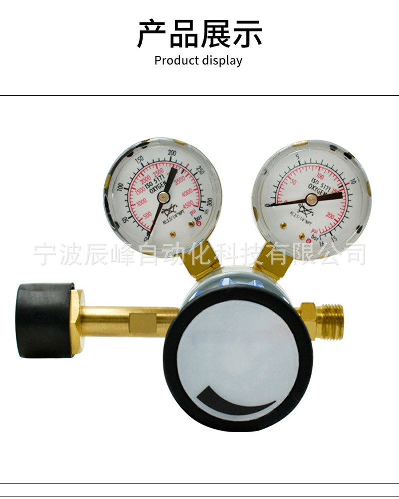 Ningbo wholesale OR6-01 industrial type pressure reducer, pressure regulating valve, gas pressure reducing valve, gas pressure reducer pic 6