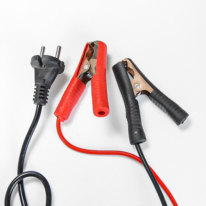 Car battery charger 12V - 24V, universal automatic charger for motorcycle batteries pic 13