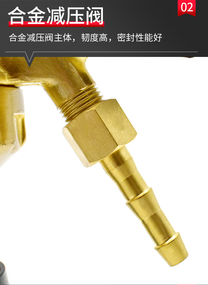 Italian ❨ carbon dioxide ❩ C02-01B industrial pressure reducer CO2 gas pressure reducer manufacturer pic 6