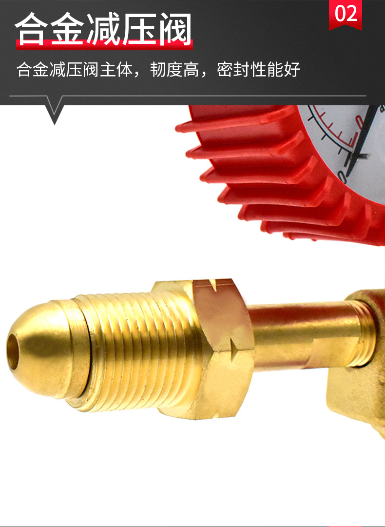 Ningbo manufacturer supplies Italian ❨ acetylene ❩ ACR-01B industrial pressure reducer gas pressure reducer pic 6