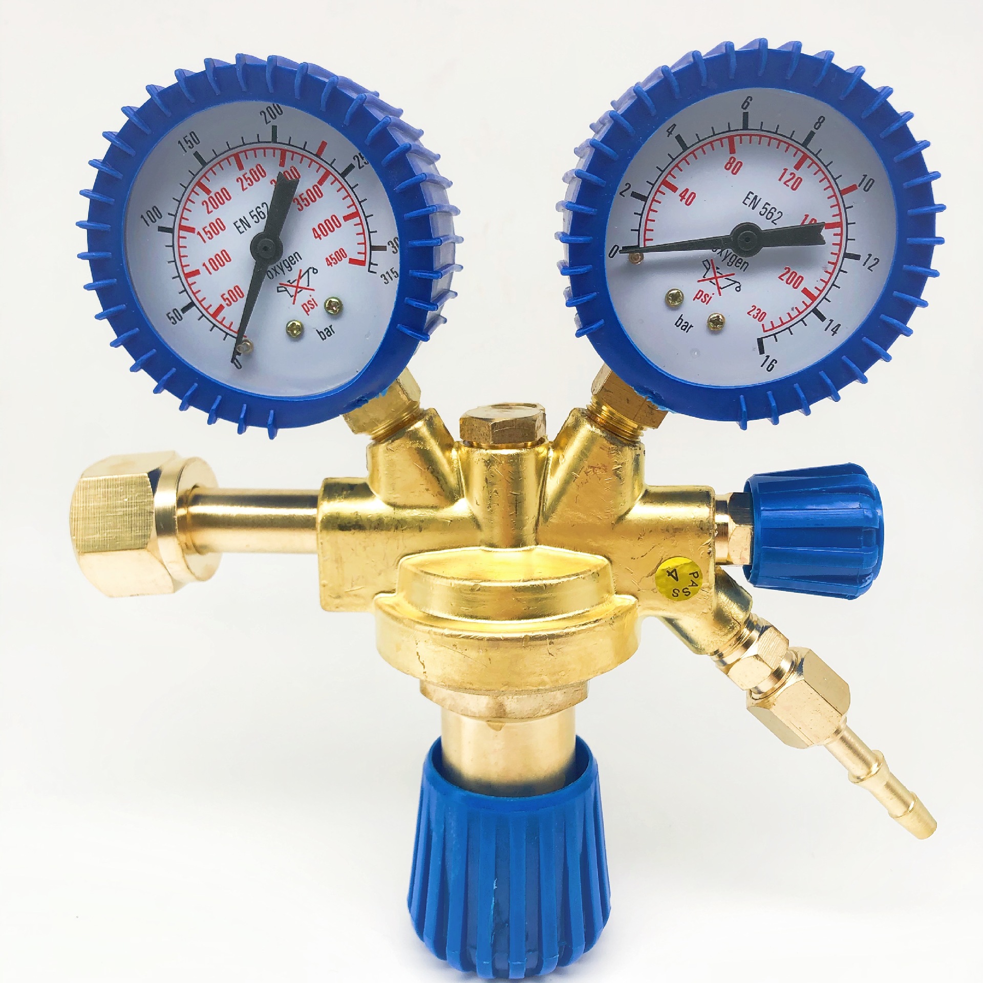 European-style all-copper oxygen and carbon dioxide gas meter CGA540 pressure reducer pic 1