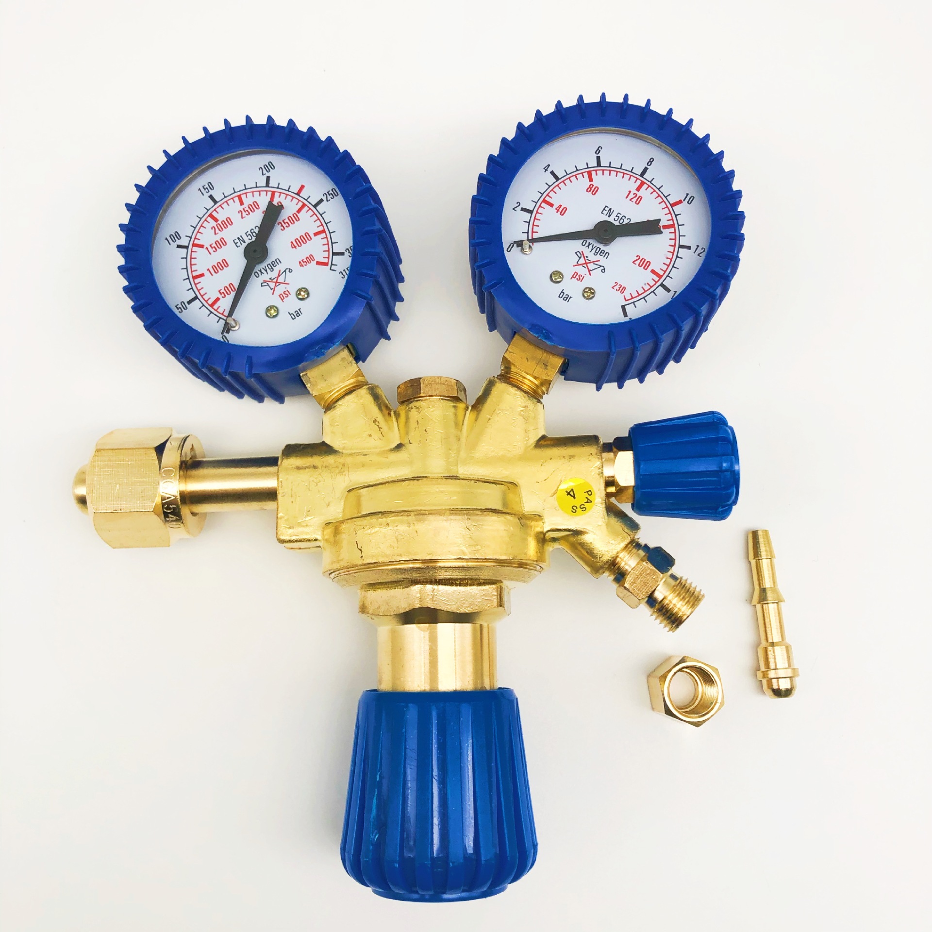 European-style all-copper oxygen and carbon dioxide gas meter CGA540 pressure reducer pic 5