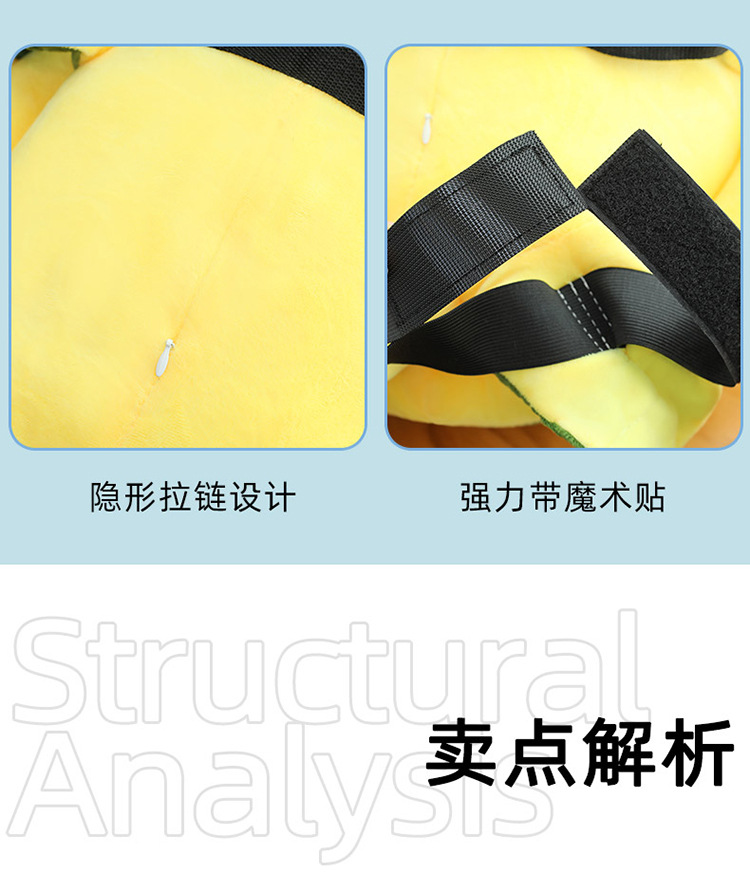 Ski protective gear anti-drop protective pad 2025 New style Cartoon Little Turtle thickened anti-drop protective set manufacturer wholesale pic 9