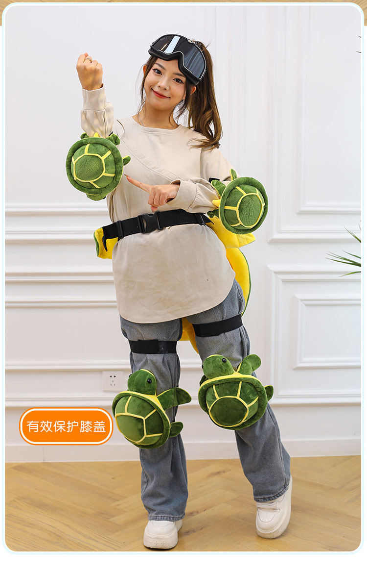 Ski protective gear anti-drop protective pad 2025 New style Cartoon Little Turtle thickened anti-drop protective set manufacturer wholesale pic 18