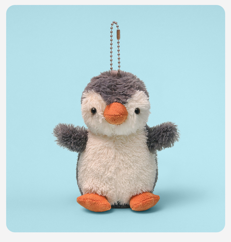 英国巴塞罗熊公仔挂件可颂牛角包钥匙扣挂饰青蛙乌龟小玩偶批发详情9