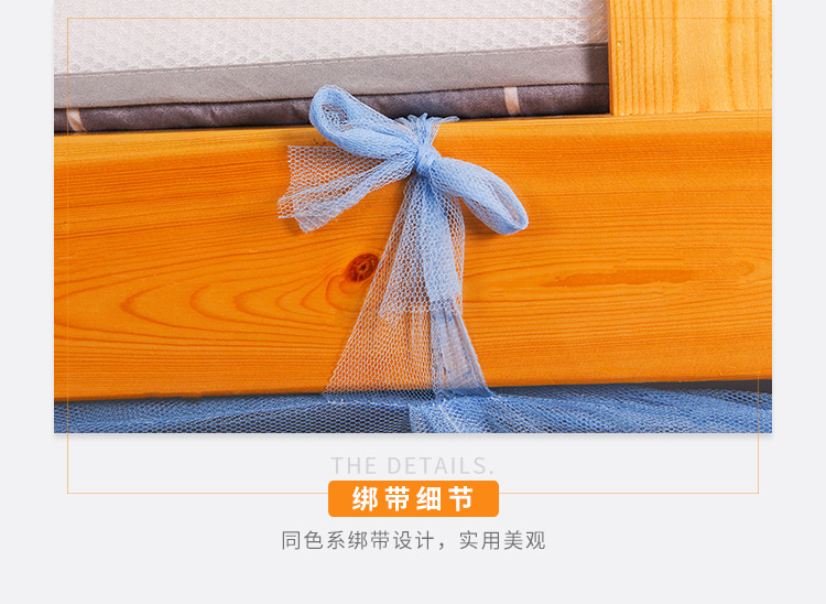 Student dormitory bunk beds, single beds in dormitories, dust-proof mosquito nets, and beds that do not require installation pic 8